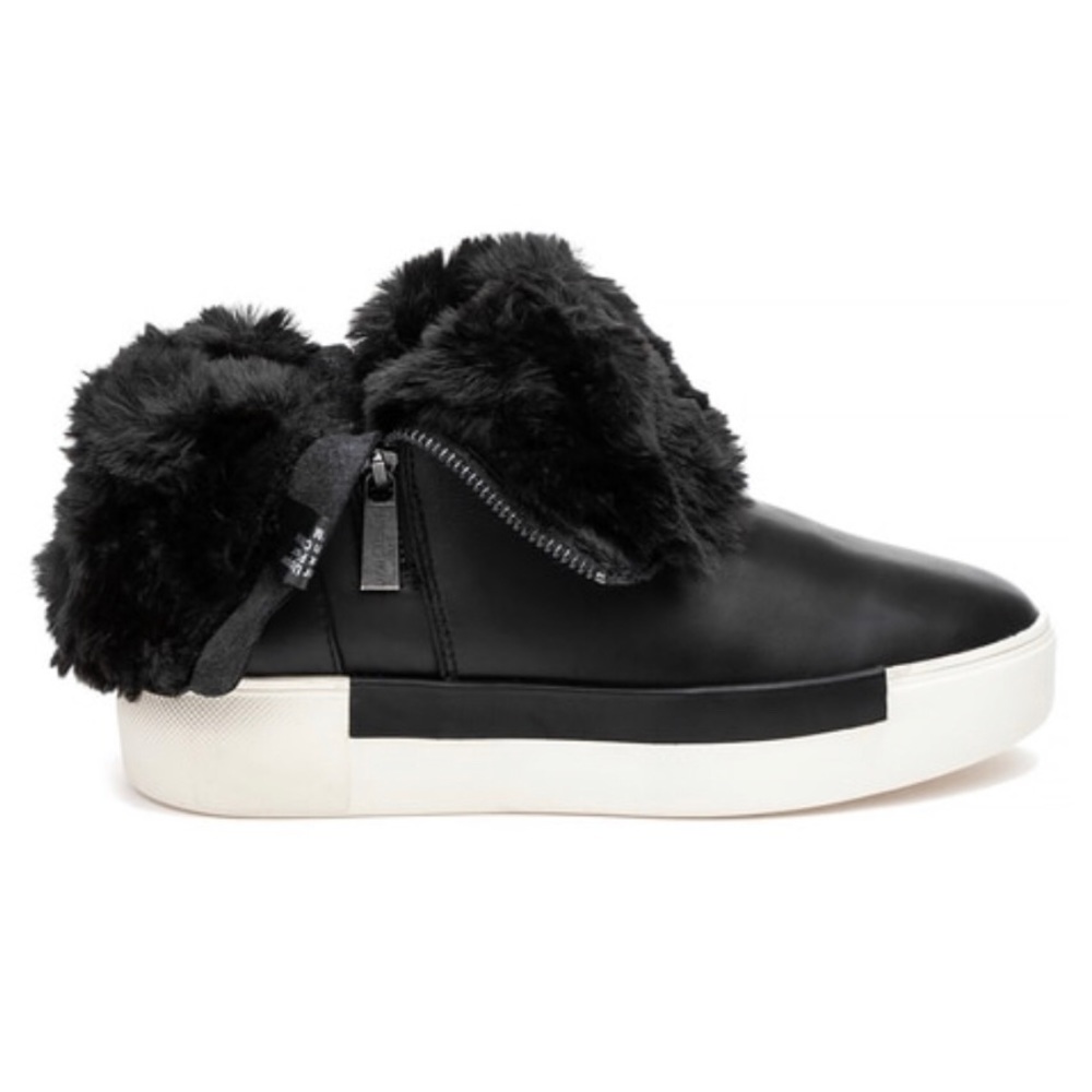 JSlides VICTORY BOOT BLACK WATERPROOF LEATHER